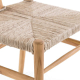 Muestra Dining Chair, Natural Teak - Furniture - Dining - High Fashion Home