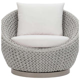 Savaii Outdoor Swivel Chair, 6031-002-Furniture - Chairs-High Fashion Home