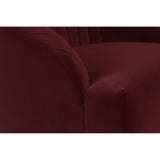Astrid Chair, Merlot - Modern Furniture - Accent Chairs - High Fashion Home
