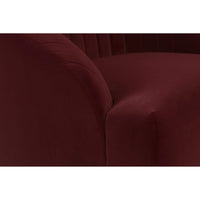 Astrid Sofa, Merlot - Modern Furniture - Sofas - High Fashion Home