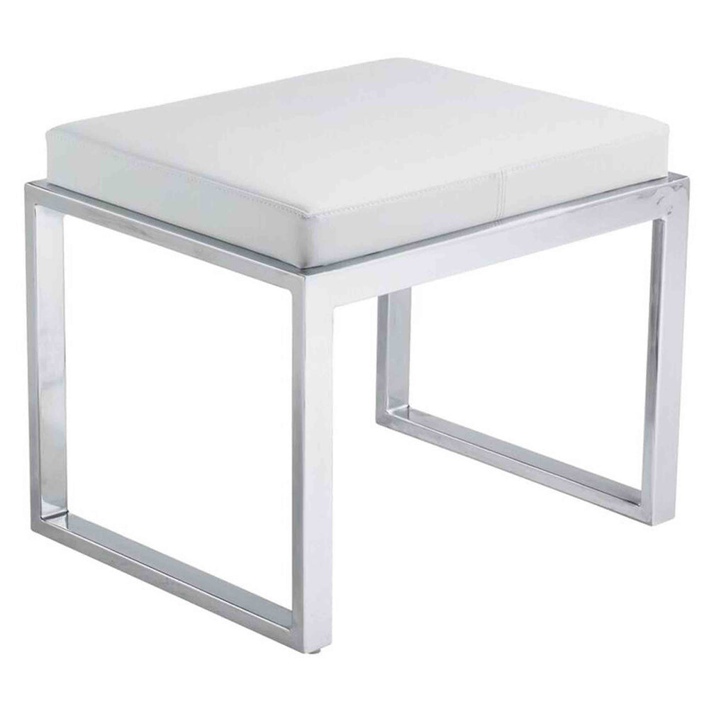 Oliver Stool, White - Furniture - Dining - High Fashion Home