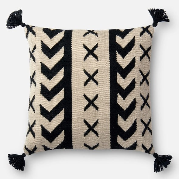 Crosshatch Tassel Pillow - Accessories - Pillows
