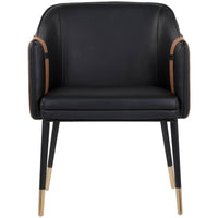Carter Chair, Napa Black - Modern Furniture - Accent Chairs - High Fashion Home