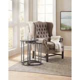 Painted Petrified Wood Nesting Tables - Furniture - Accent Tables - High Fashion Home