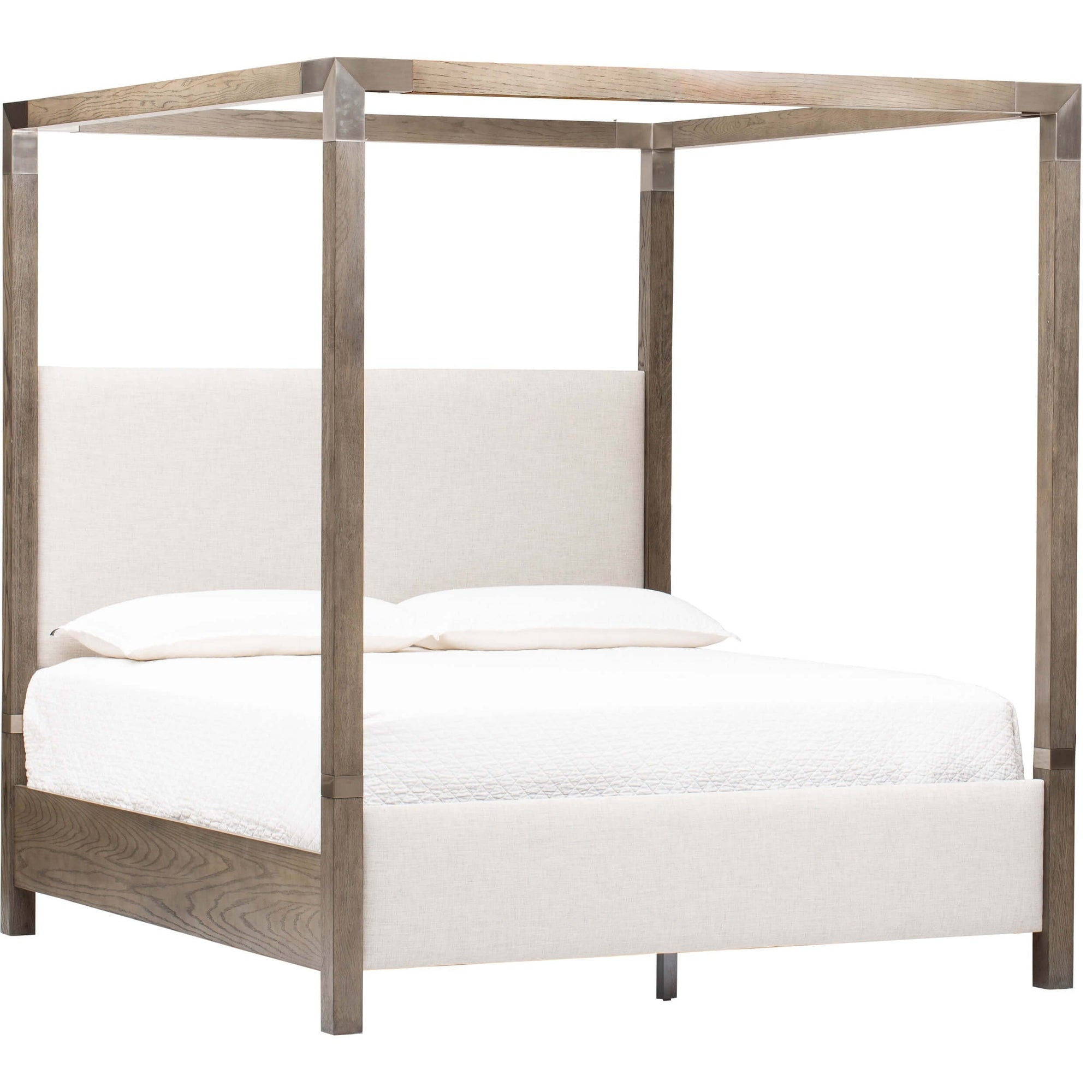 Palma upholstered best sale canopy bed