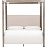 Palma Upholstered Canopy Bed - Modern Furniture - Beds - High Fashion Home