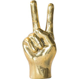 Peace Sign, Brass - Accessories - High Fashion Home
