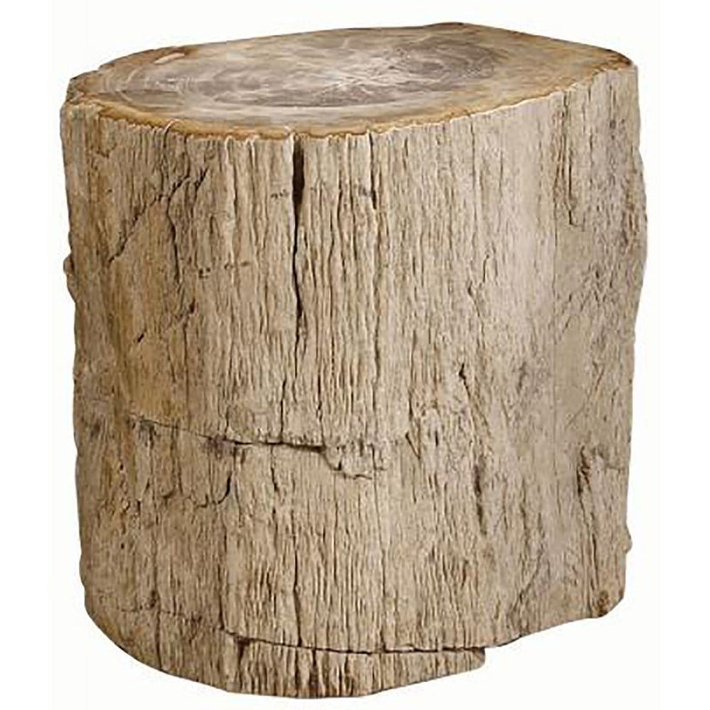 Petrified Wood Side Table - Furniture - Accent Tables - High Fashion Home
