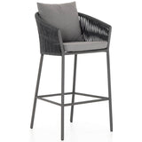 Porto Outdoor Bar Stool - Furniture - Dining - High Fashion Home