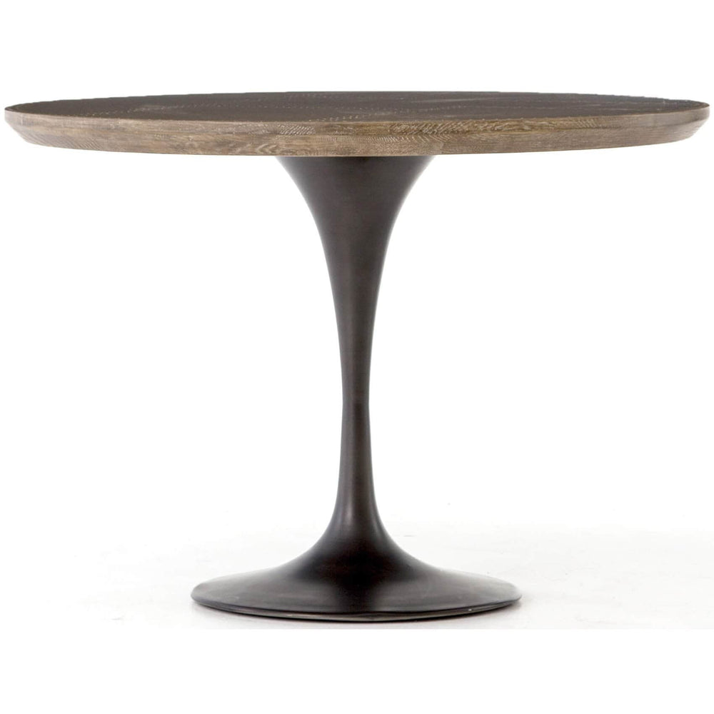 Powell Bistro Table, Light Burnt Oak - Modern Furniture - Dining Table - High Fashion Home