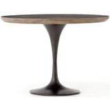 Powell Bistro Table, Light Burnt Oak - Modern Furniture - Dining Table - High Fashion Home