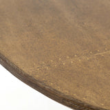 Powell Bistro Table, Light Burnt Oak - Modern Furniture - Dining Table - High Fashion Home