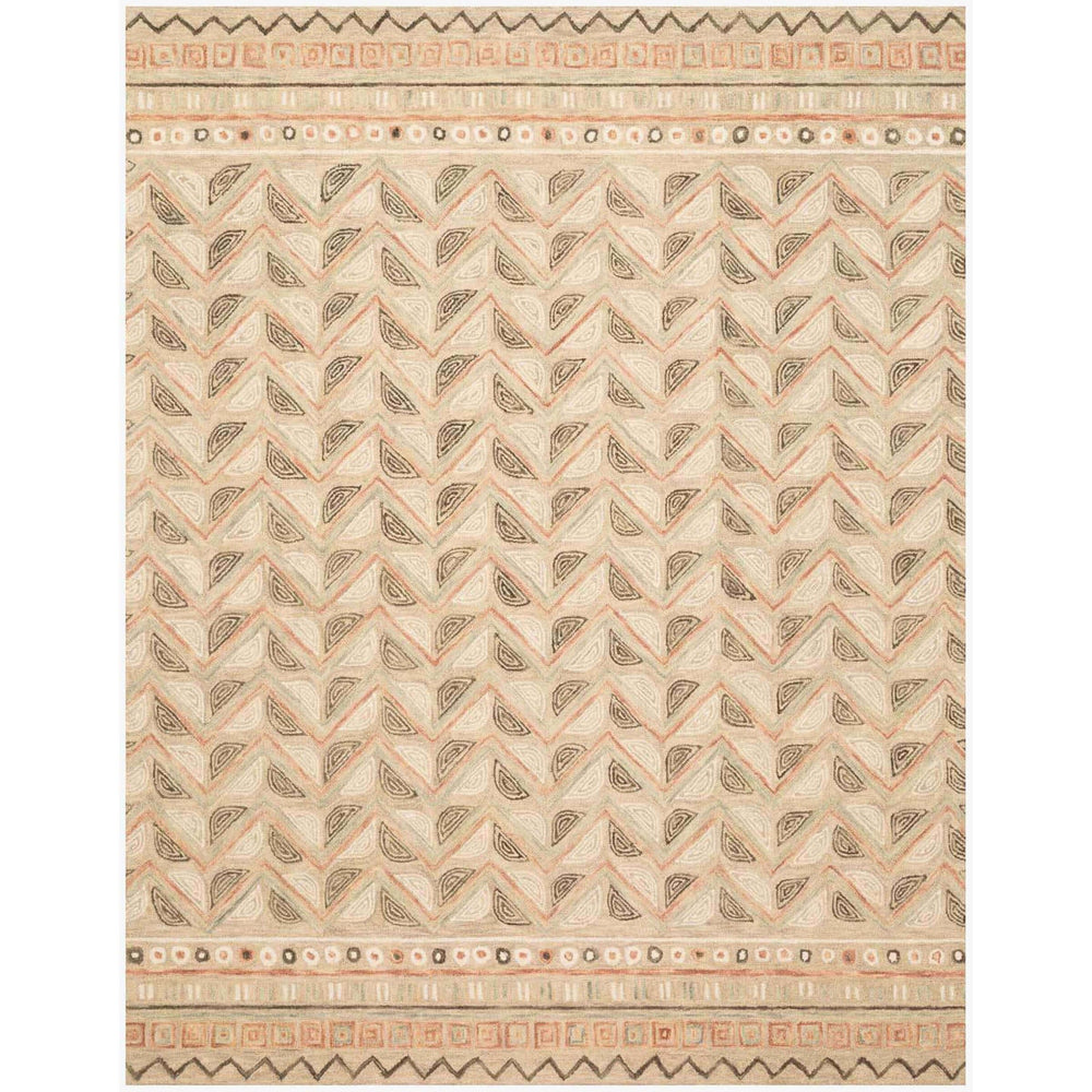 Loloi Rug Priti PRT-08, Taupe/Multi - Rugs1 - High Fashion Home