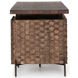 Raffael Desk, Antique Brown - Furniture - Office - High Fashion Home