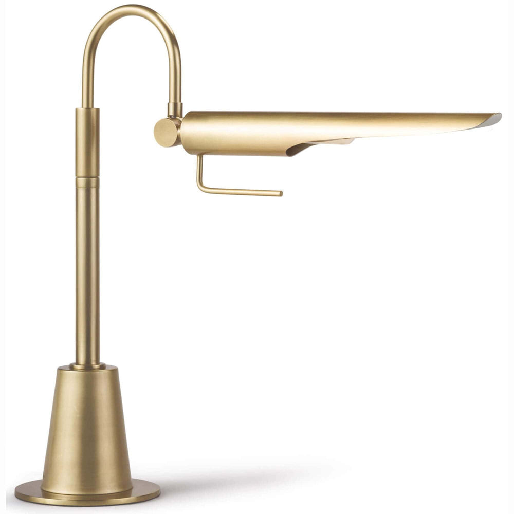 Raven Task Lamp, Brass - Lighting - High Fashion Home
