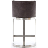 Rory Counter Stool, Vintage Graphite - Furniture - Dining - High Fashion Home