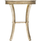 Round Mirror Accent Table - Furniture - Accent Tables - High Fashion Home