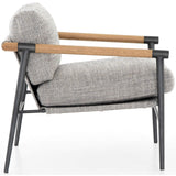 Rowen Chair, Thames Raven - Modern Furniture - Accent Chairs - High Fashion Home