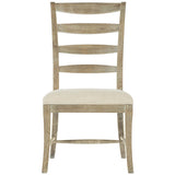 Rustic Patina Ladderback Side Chair, Sand - Furniture - Chairs - High Fashion Home