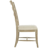 Rustic Patina Ladderback Side Chair, Sand - Furniture - Chairs - High Fashion Home