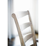 Rustic Patina Ladderback Side Chair, Sand - Furniture - Chairs - High Fashion Home