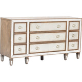 Sanctuary 9 Drawer Dresser - Furniture - Storage - High Fashion Home