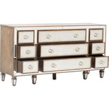 Sanctuary 9 Drawer Dresser - Furniture - Storage - High Fashion Home