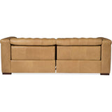 Savion Power Leather Motion Sofa, Saddlebag Coin - Modern Furniture - Sofas - High Fashion Home