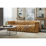 Savion Power Leather Motion Sofa, Saddlebag Coin - Modern Furniture - Sofas - High Fashion Home