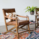 Saylor X Arm Chair, Checkmate Pawn - Modern Furniture - Accent Chairs - High Fashion Home
