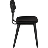 Scholar Dining Chair, Black - Furniture - Dining - High Fashion Home