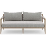 Sherwood Outdoor Sofa, Faye Ash/Washed Brown - Furniture - Sofas - High Fashion Home