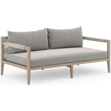 Sherwood Outdoor Sofa, Faye Ash/Washed Brown - Furniture - Sofas - High Fashion Home