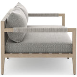 Sherwood Outdoor Sofa, Faye Ash/Washed Brown - Furniture - Sofas - High Fashion Home