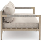 Sherwood Outdoor Sofa, Faye Sand/Washed Brown - Furniture - Sofas - High Fashion Home