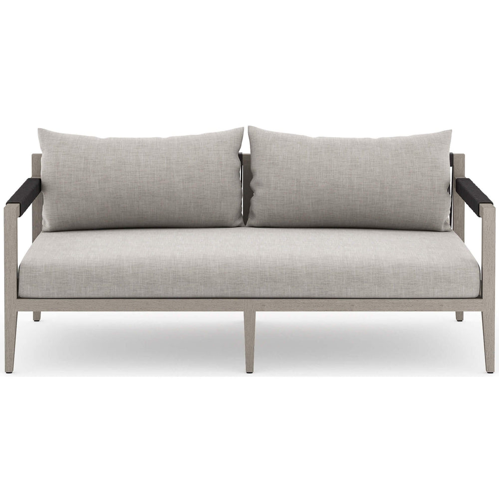 Sherwood Outdoor Sofa, Stone Grey/Weathered Grey - Furniture - Sofas - High Fashion Home