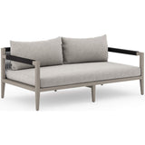 Sherwood Outdoor Sofa, Stone Grey/Weathered Grey - Furniture - Sofas - High Fashion Home