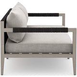 Sherwood Outdoor Sofa, Stone Grey/Weathered Grey - Furniture - Sofas - High Fashion Home