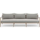 Sherwood Outdoor Sofa, Faye Ash/Washed Brown - Furniture - Sofas - High Fashion Home