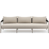 Sherwood Outdoor Sofa, Faye Sand/Weathered Grey - Furniture - Sofas - High Fashion Home