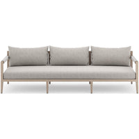 Sherwood Outdoor Sofa, Stone Grey/Washed Brown - Furniture - Sofas - High Fashion Home