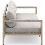 Sherwood Outdoor Sofa, Stone Grey/Washed Brown - Furniture - Sofas - High Fashion Home