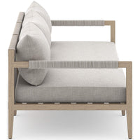 Sherwood Outdoor Sofa, Stone Grey/Washed Brown - Furniture - Sofas - High Fashion Home