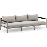 Sherwood Outdoor Sofa, Stone Grey/Weathered Grey - Furniture - Sofas - High Fashion Home