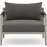 Sherwood Outdoor Chair, Charcoal/Weatherd Grey - Furniture - Chairs - High Fashion Home