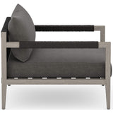 Sherwood Outdoor Chair, Charcoal/Weatherd Grey - Furniture - Chairs - High Fashion Home