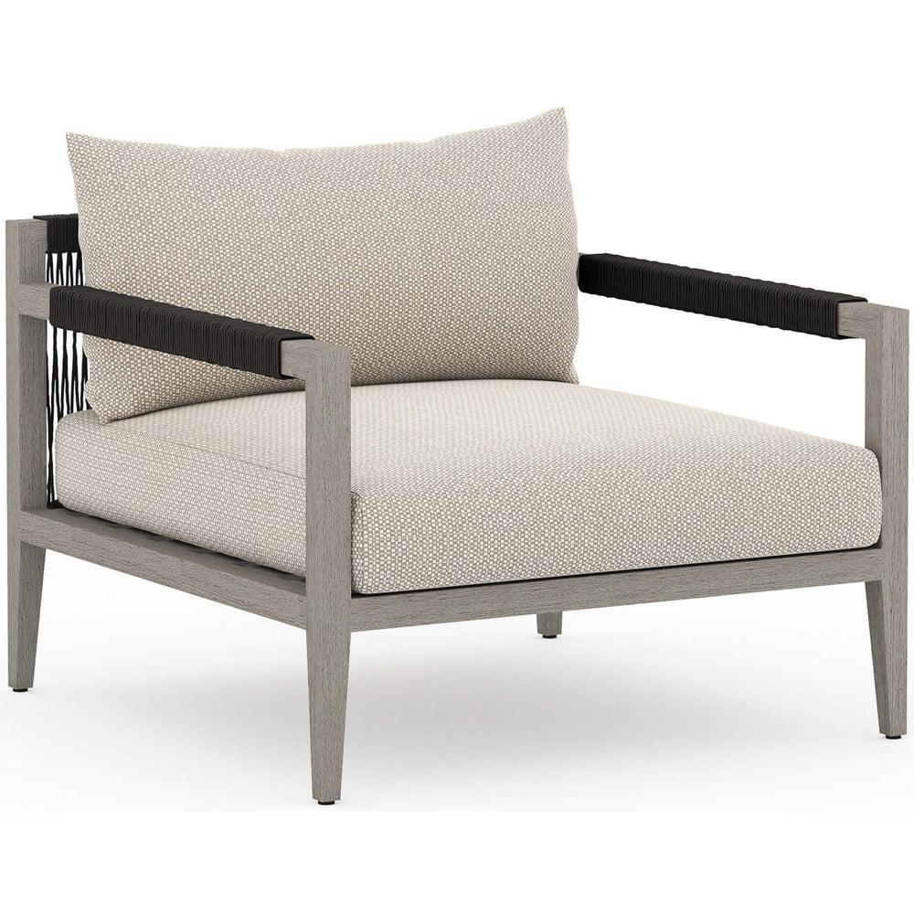 Sherwood Outdoor Chair, Faye Sand/Weatherd Grey - Furniture - Chairs - High Fashion Home