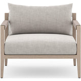 Sherwood Outdoor Chair, Stone Grey/Washed Brown - Furniture - Chairs - High Fashion Home