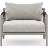 Sherwood Outdoor Chair, Stone Grey/Weatherd Grey - Furniture - Chairs - High Fashion Home