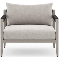 Sherwood Outdoor Chair, Stone Grey/Weatherd Grey - Furniture - Chairs - High Fashion Home